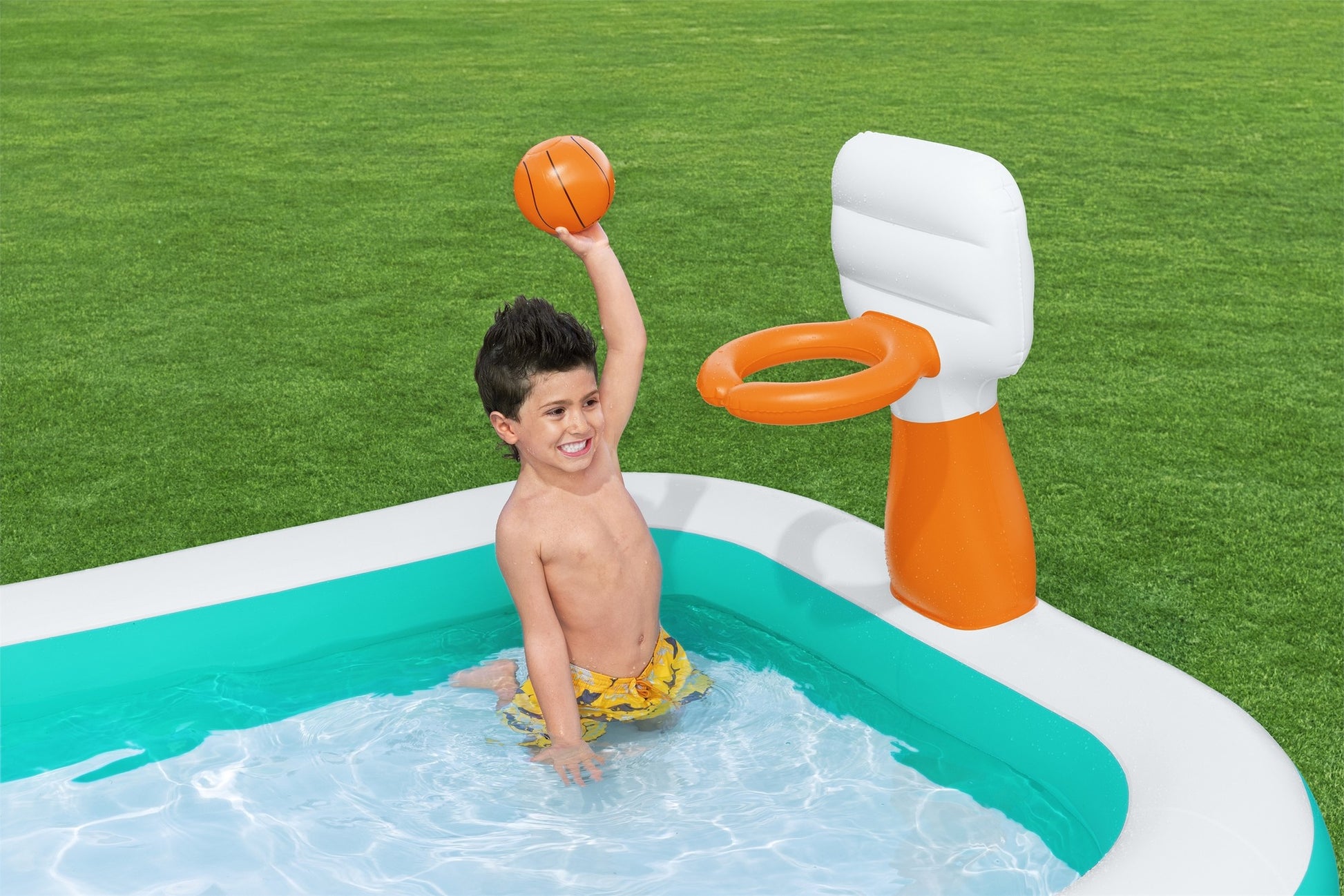Bestway Dunk N Splash Family Pool 251x168x102cm by Bestway