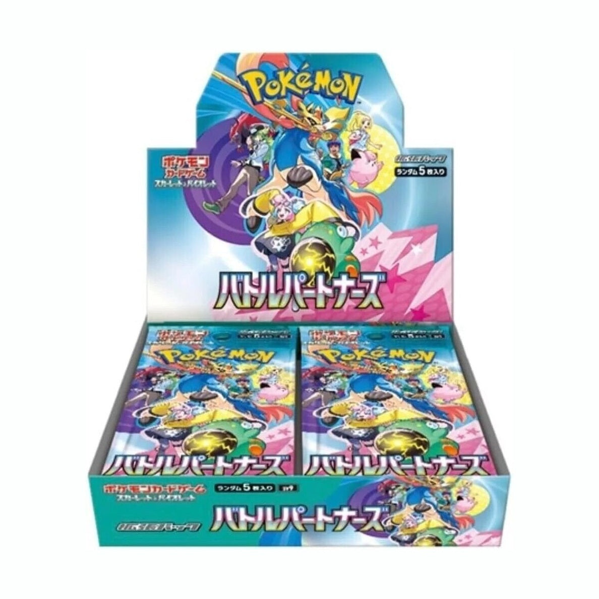 Japanese Pokemon TCG Battle Partners SV9 Booster Pack by Unbranded