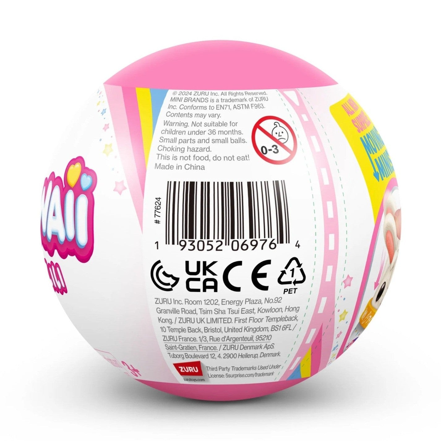 ZURU Mini Brands Kawaii Series 1 Capsule Assorted by Mini Brands