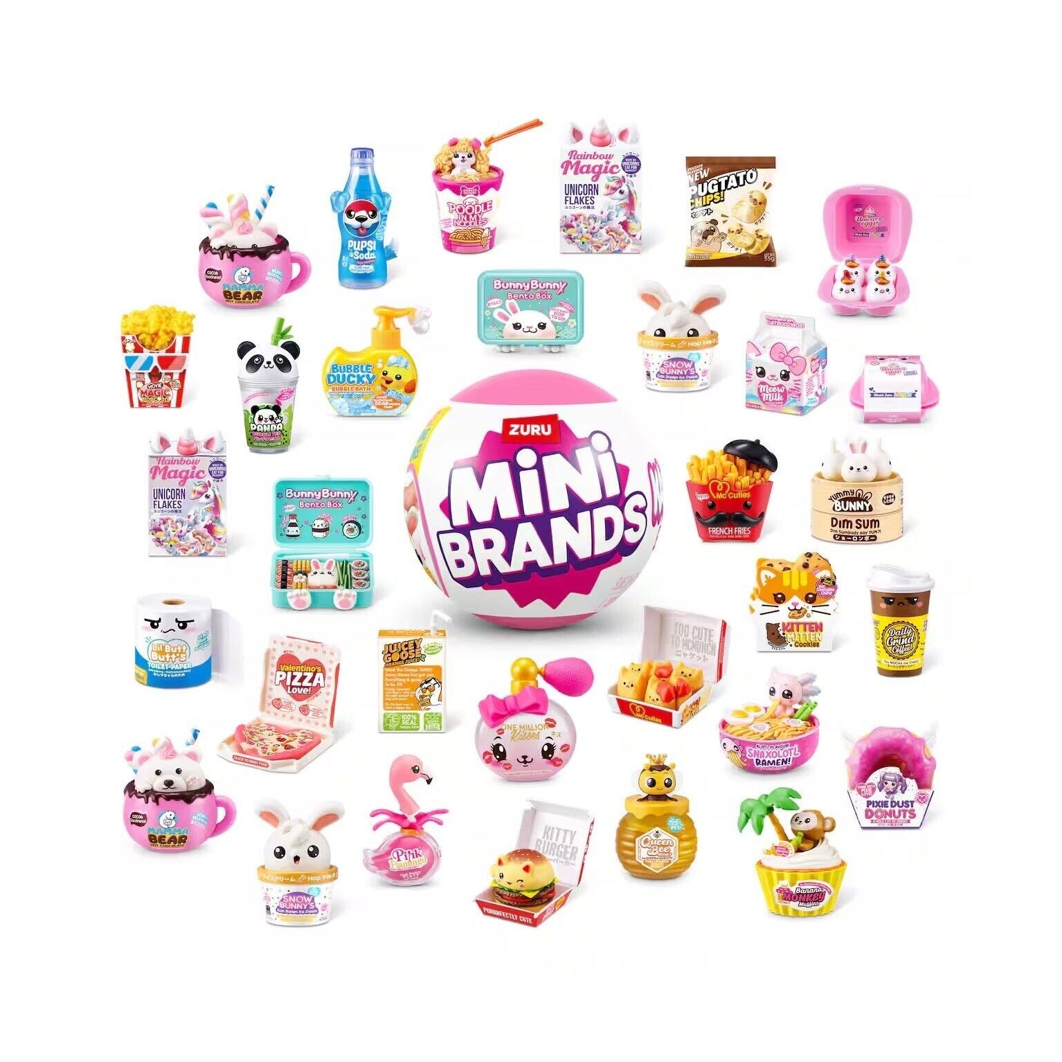 ZURU Mini Brands Kawaii Series 1 Capsule Assorted by Mini Brands
