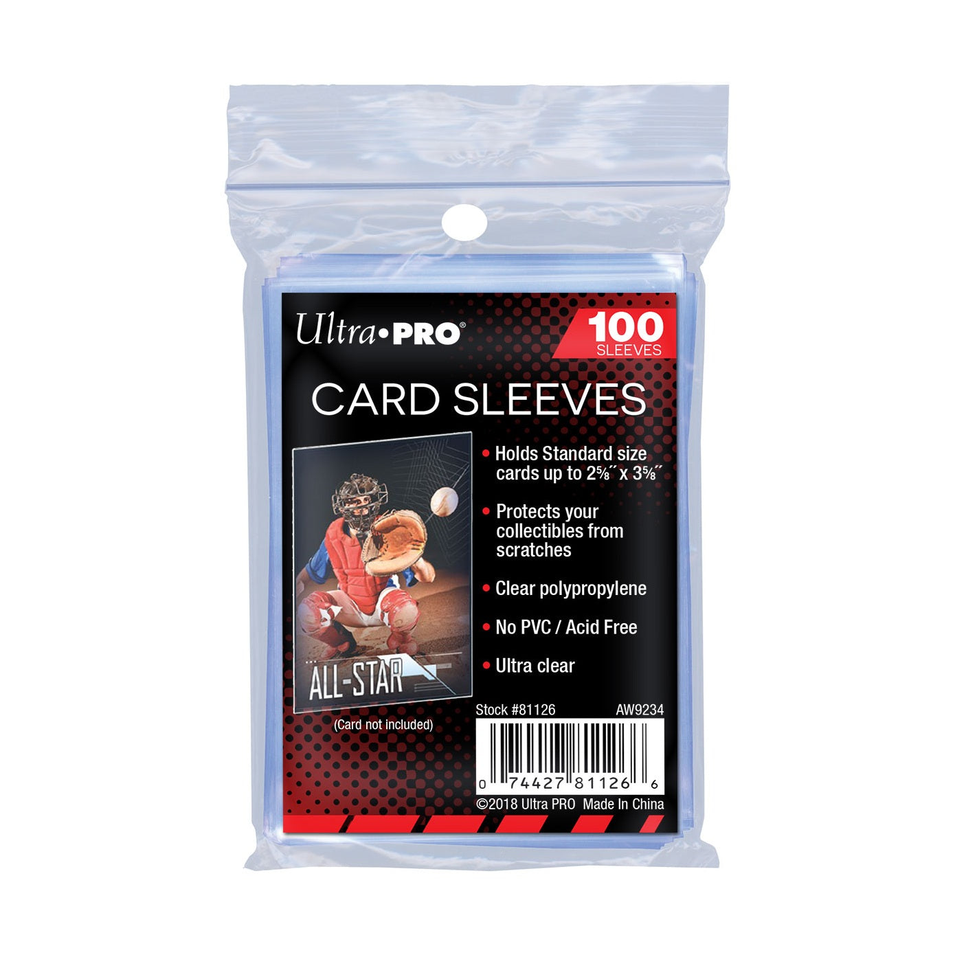 Ultra PRO Standard Soft Sleeves (100pcs) by Ultra PRO