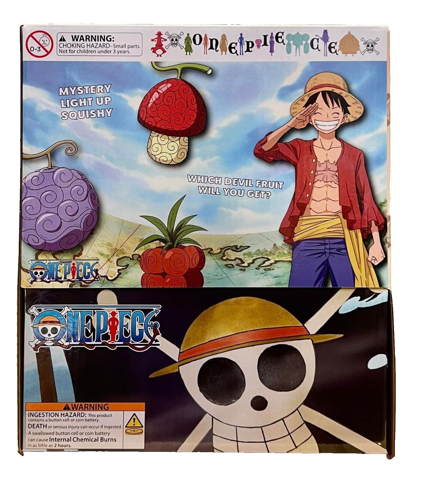 UCC One Piece Mystery Light Up Squishy Stress Ball by UCC