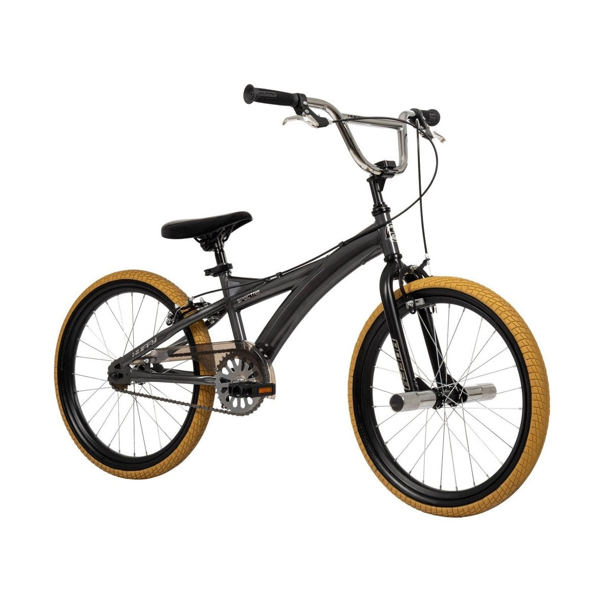 Huffy Spectre BMX Bike 20" Wheels Smoke Chrome by Huffy