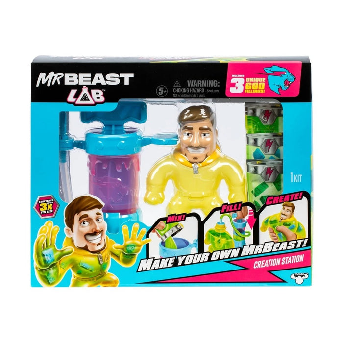 Mr Beast Lab Make Your Own Stretchy Action Figure