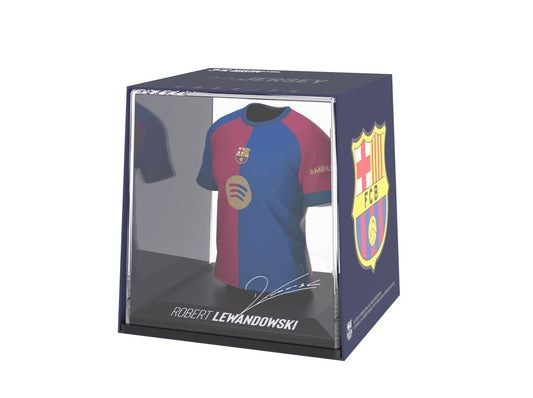 FC Barcelona Lewandowski Mini T-shirt Figurine Banbo Toys by Banbo Toys