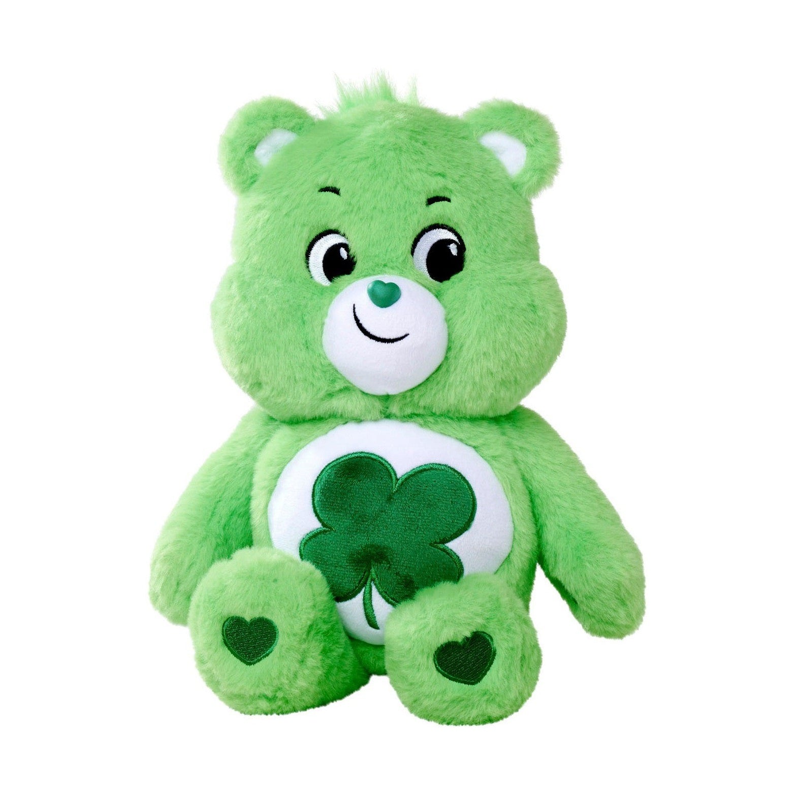 Simba 6305878003 - Glücksbärchi Glücksbärchi 35cm Care Bears Plüschfigur Grün by Simba