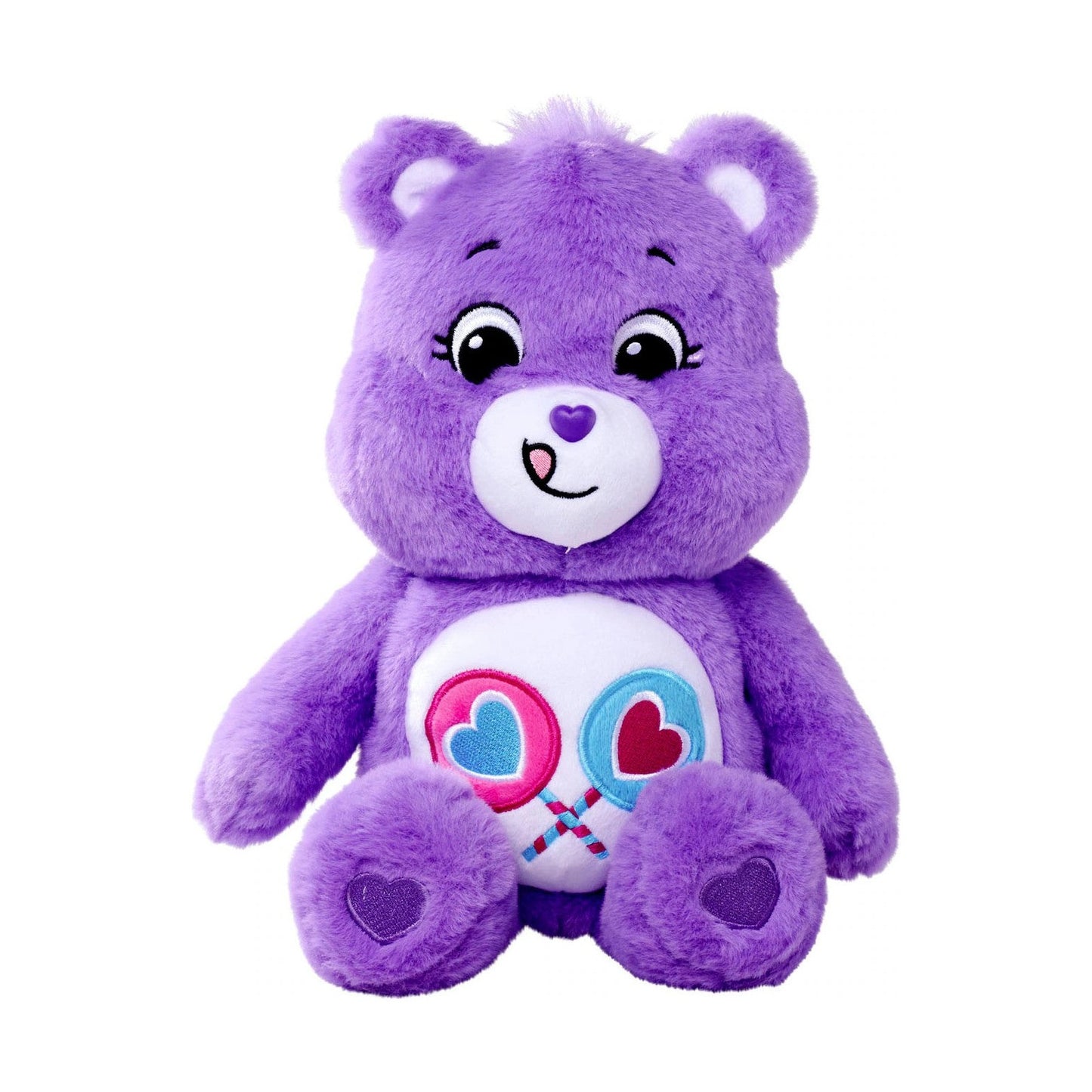 Simba Care Bears 6305878005 Plush Toy Bear 35 Cm Purple Parts Gern Bärchi 35 Cm by Simba