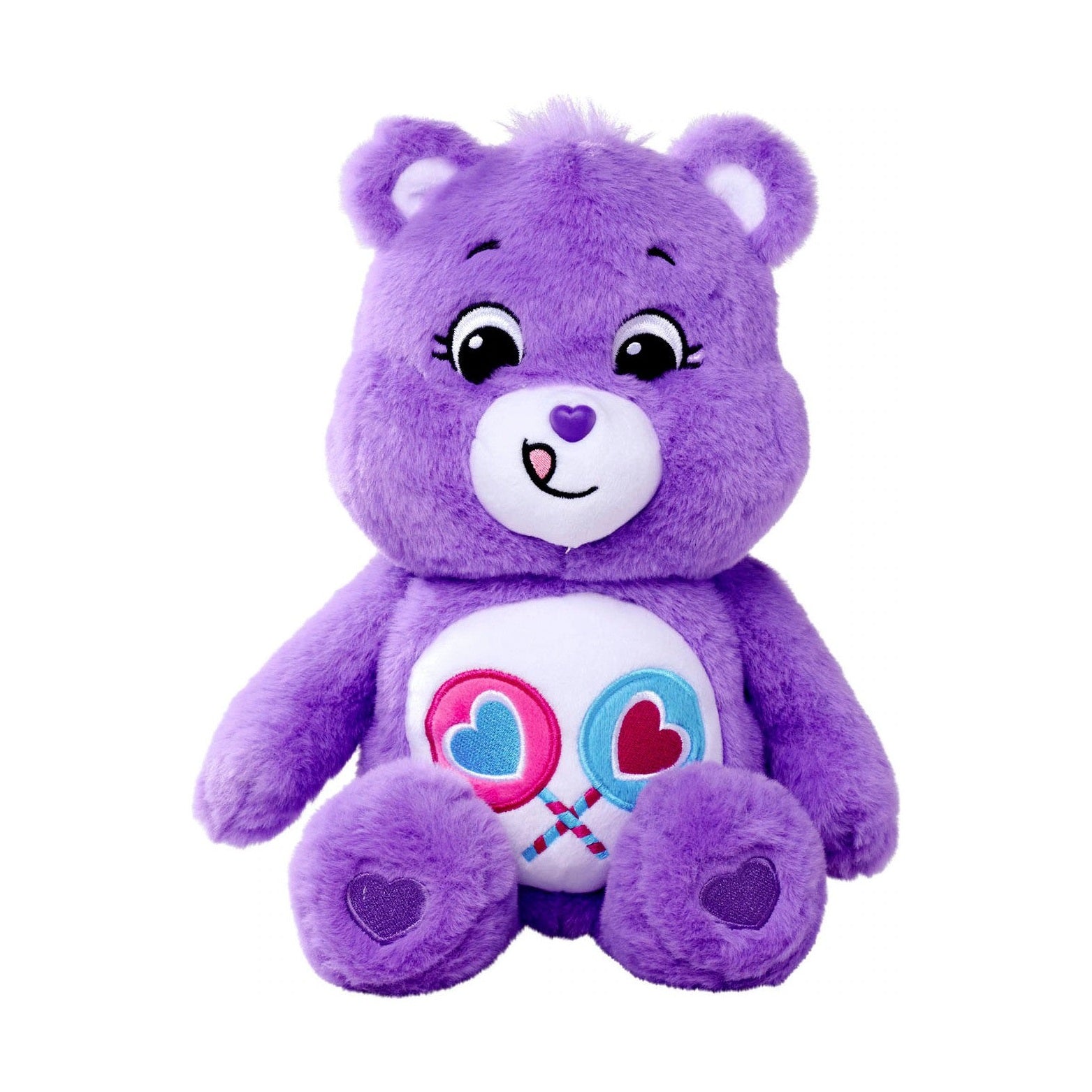 Simba Care Bears 6305878005 Plush Toy Bear 35 Cm Purple Parts Gern Bärchi 35 Cm by Simba