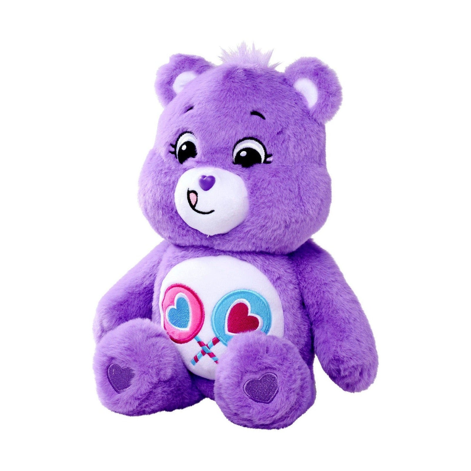 Simba Care Bears 6305878005 Plush Toy Bear 35 Cm Purple Parts Gern Bärchi 35 Cm by Simba