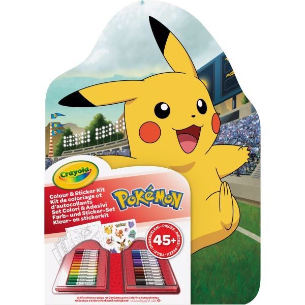 Crayola Pokémon Creative Kit with Stickers by Crayola
