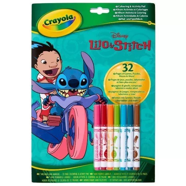 Crayola Lilo & Stitch Coloring and Activity Book by Crayola