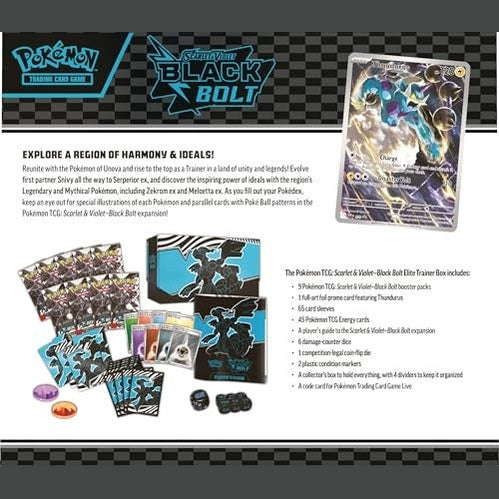 Pokémon TCG Scarlet & Violet Black Bolt ETB by Pokémon
