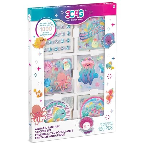 Make It Real Aquatic Fantasy Sticker Set by 3C4G