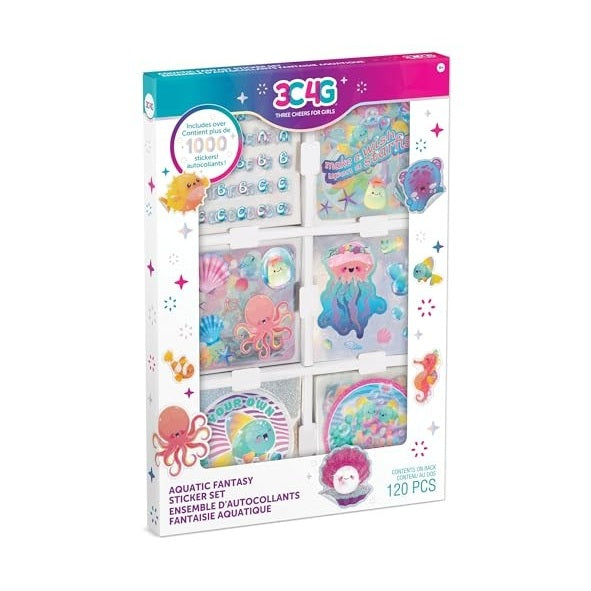 Make It Real  Aquatic Fantasy Sticker Set