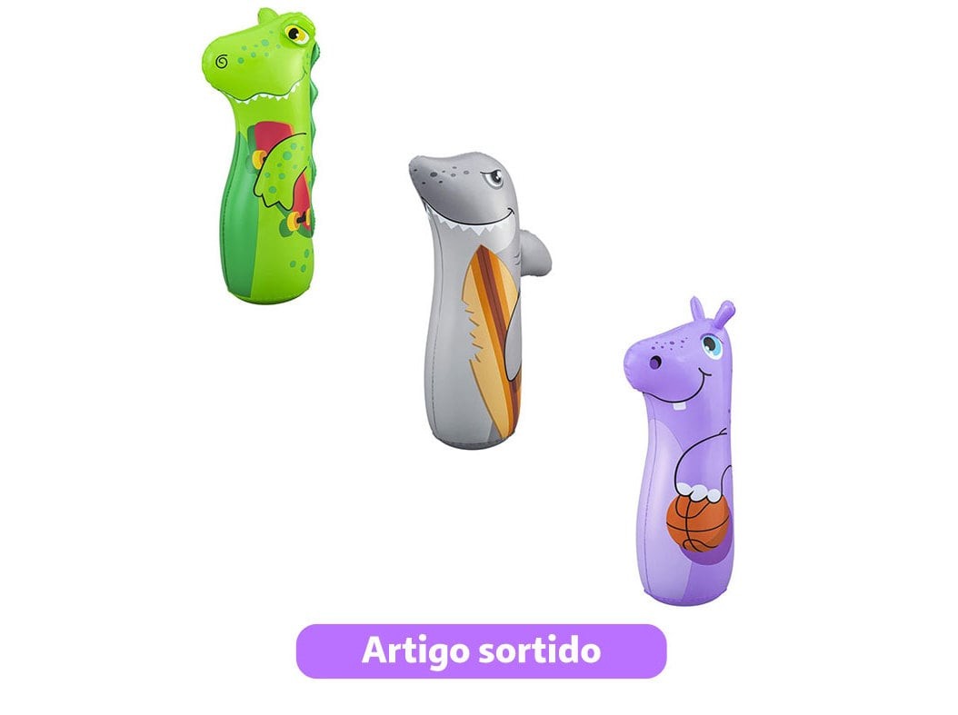 Bestway Animal Bop Bag 89cm Assorted Models by Bestway