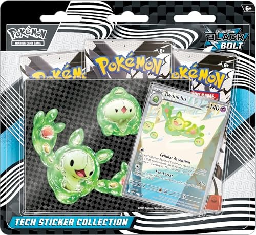 Pokémon TCG Scarlet & Violet Black Bolt Tech Sticker Collection by Pokémon