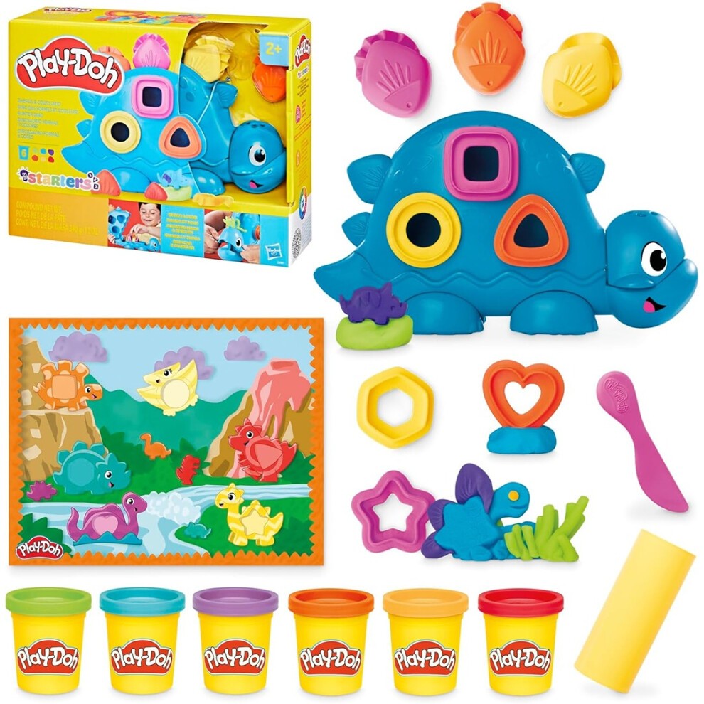 Play-Doh Dinosaur Shapes & Colors Starter Set by Play-Doh