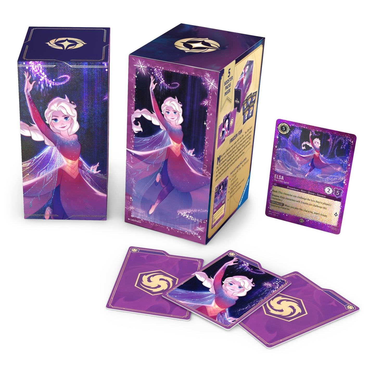 Ravensburger Disney Lorcana Elsa Gift Box by Ravensburger