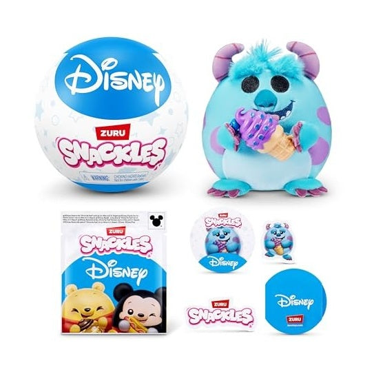 Zuru 5 Surprise Snackles Disney Plush Pack by 5 Surprise