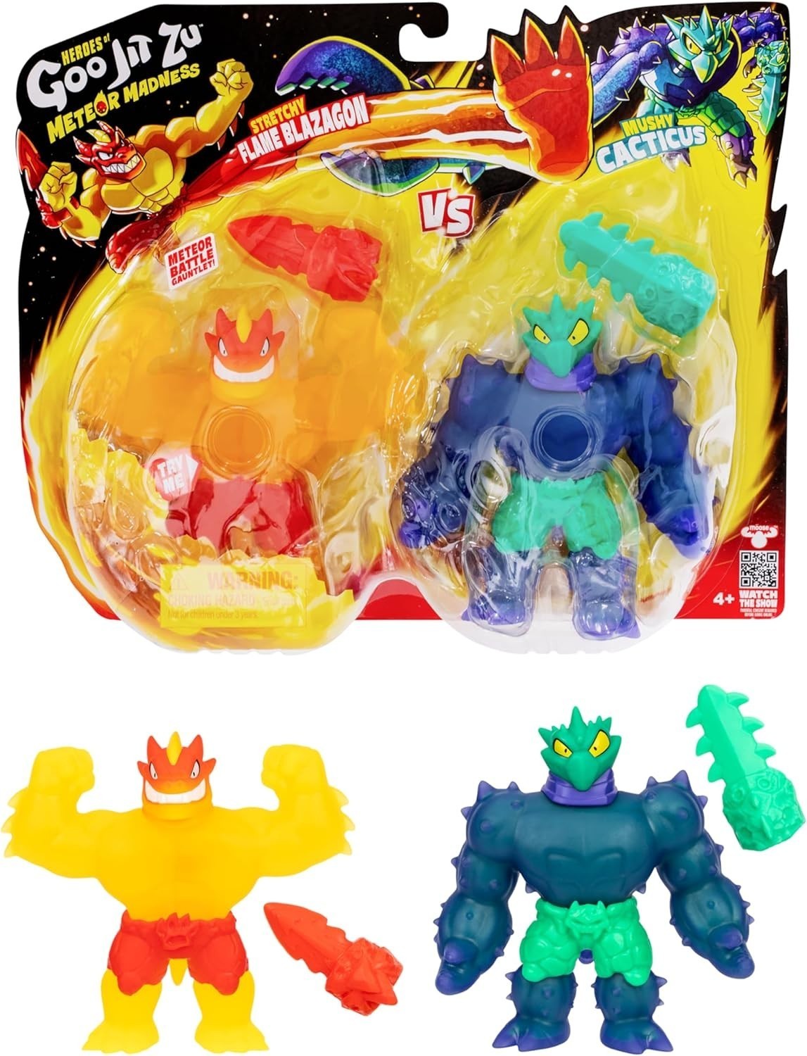 Heroes Of Goo Jit Zu Meteor Madness 2-Pack Action Figures by Heroes Of Goo Jit Zu