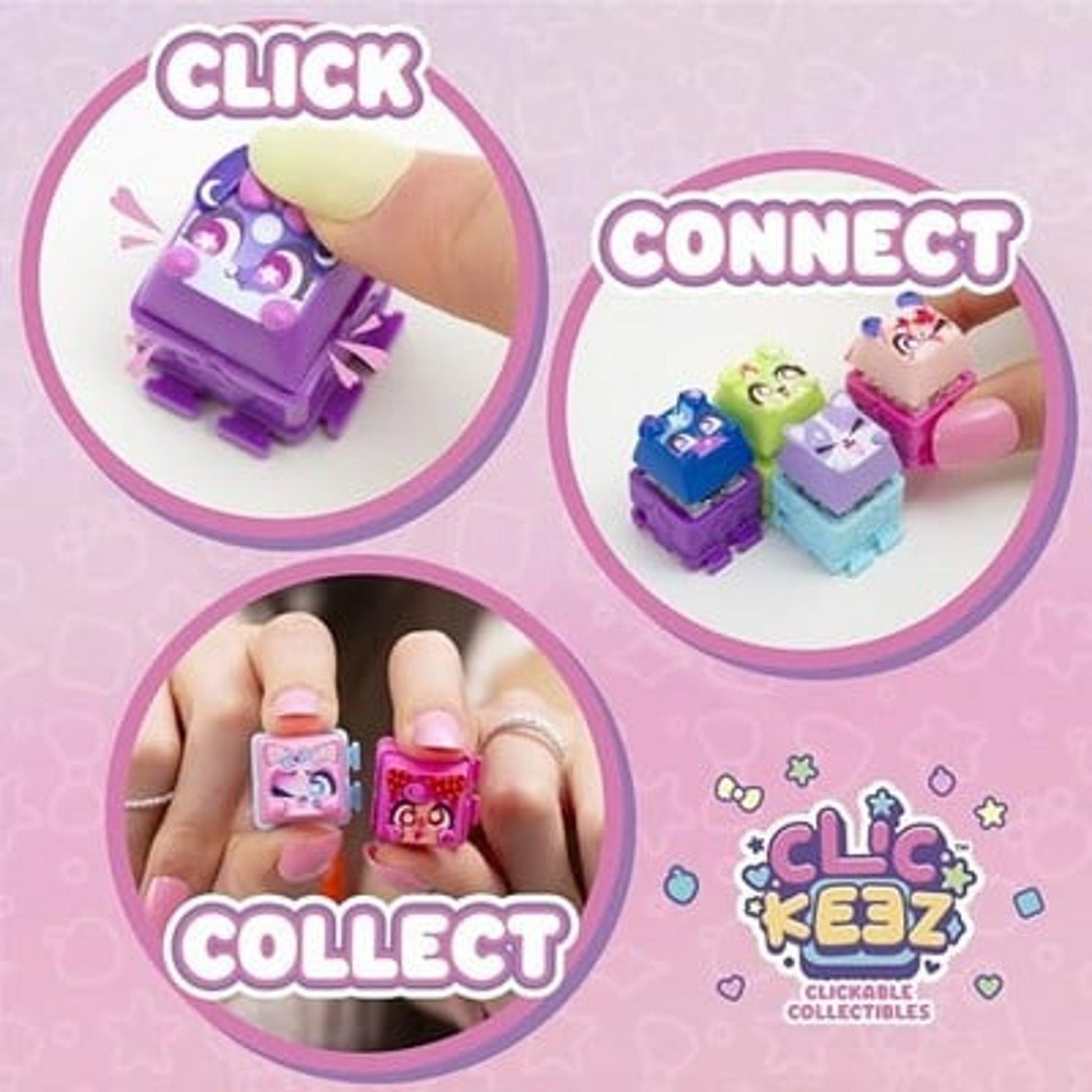 Clickeez Mystery Figure 5-Pack, Assorted Styles by Clickeez