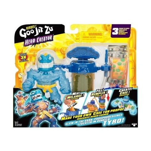 Heroes Of Goo Jit Zu Hero Creator Glow-in-the-Dark Tyro