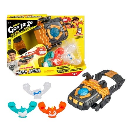 Heroes Of Goo Jit Zu Meteor Madness Mega Launcher, 3 Goo-Slingers by Heroes Of Goo Jit Zu