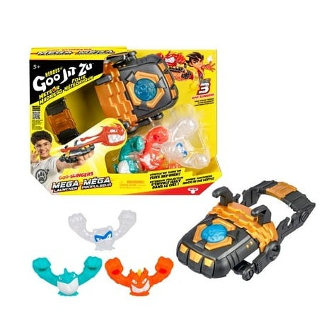 Heroes Of Goo Jit Zu Meteor Madness Mega Launcher, 3 Goo-Slingers
