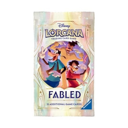 Ravensburger Disney Lorcana TCG Set 9: Fabled Booster Pack