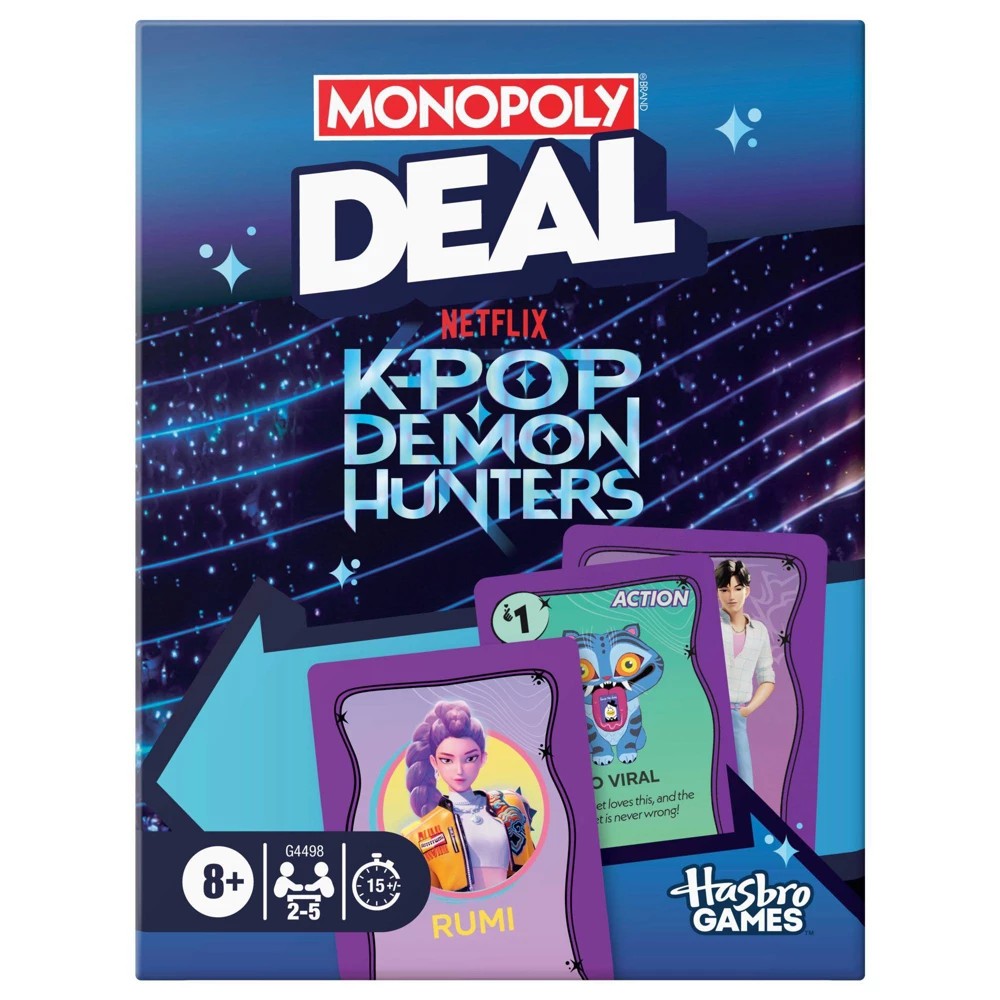 Monopoly Deal Kpop Demon Hunters by Monopoly