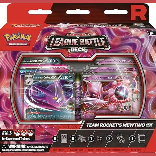 Pokémon Team Rocket's Mewtwo Ex Battle Deck by Pokémon