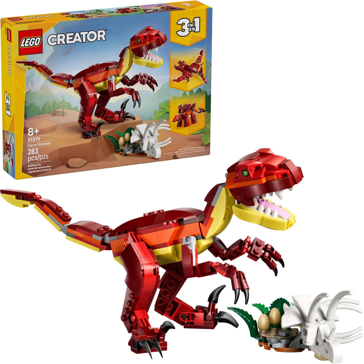 LEGO Creator 3in1 Fierce Dinosaur (31379) by LEGO