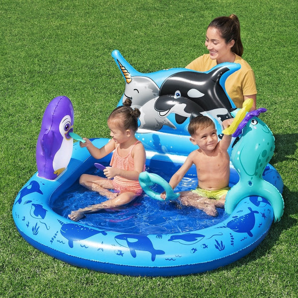 Bestway Polar Pals Inflatable Water Play Centre for Kids by Bestway
