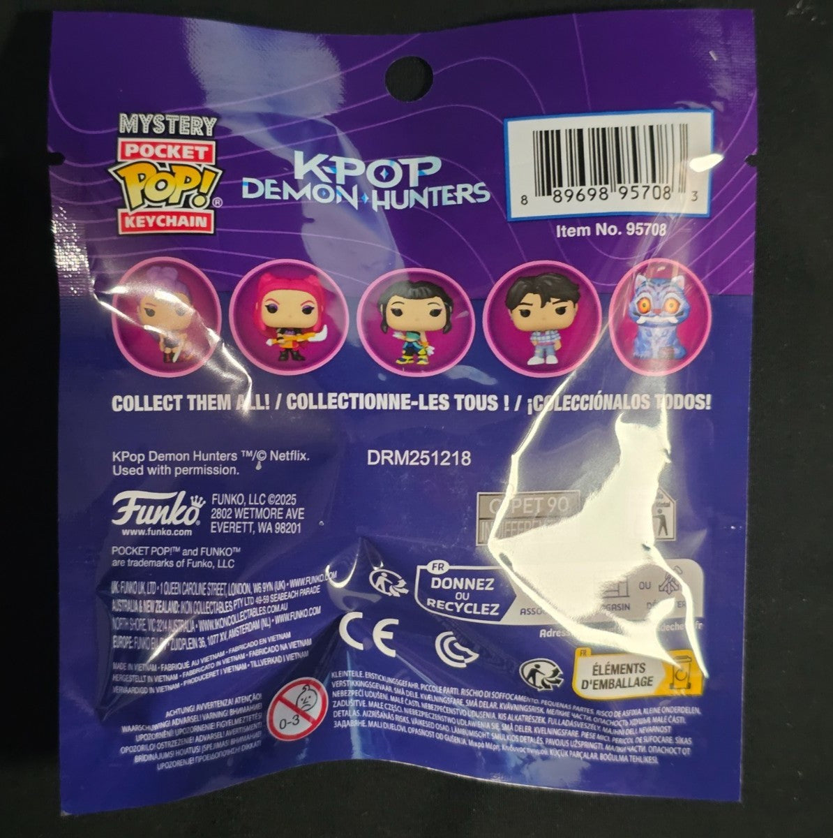 Funko K Pop Demon Hunter Keychain Blind Box by Funko