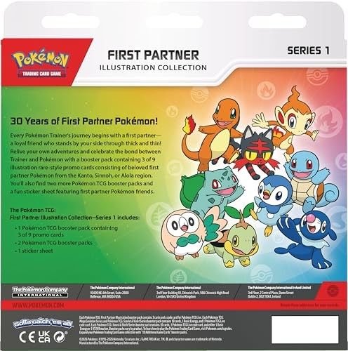 Pokémon TCG: First Partner Illustration Collection Series 1 by Pokémon
