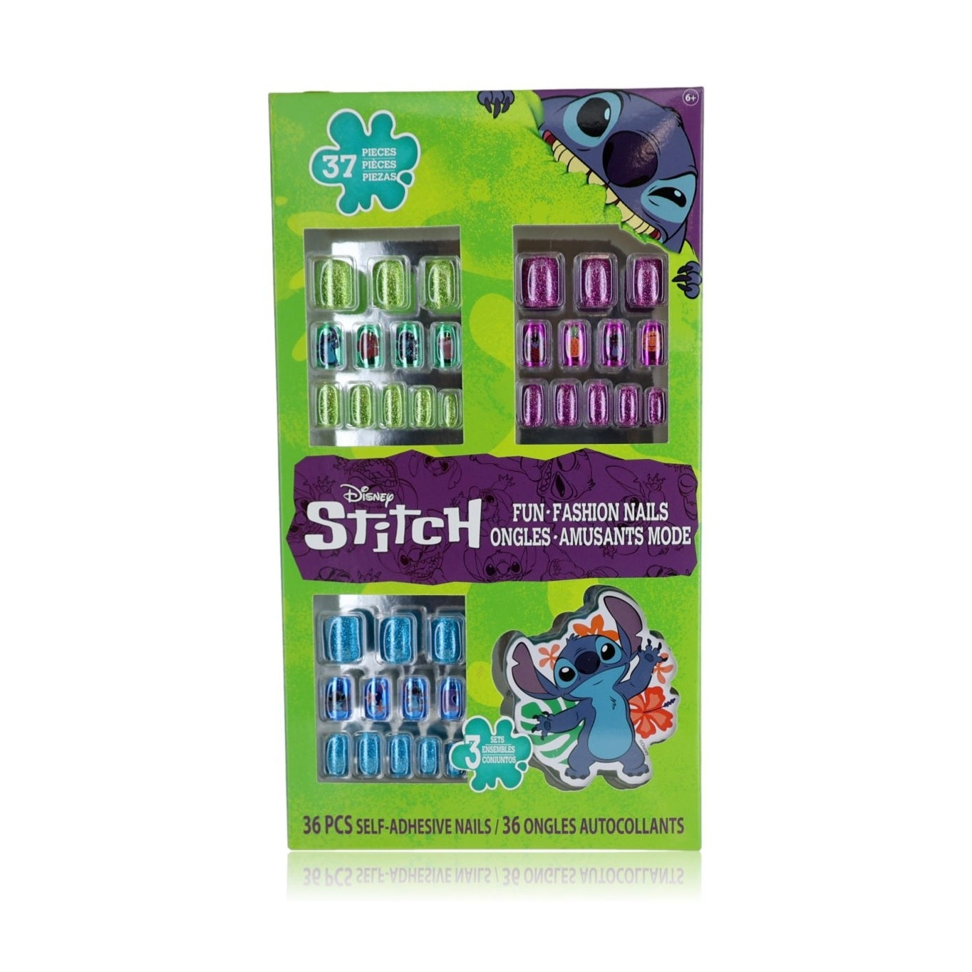 Townley Girl Disney Stitch Press-on Nails by Disney