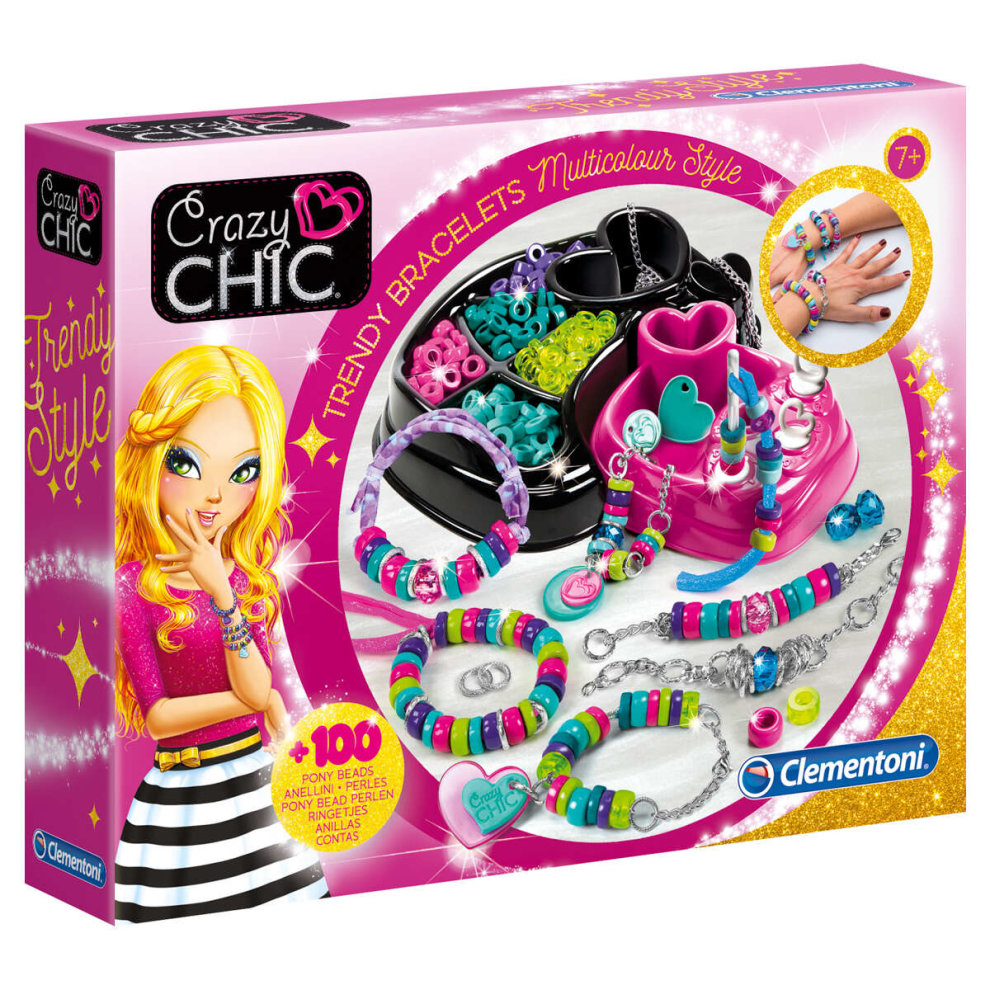 Clementoni Crazy Chic Rainbow Bracelets by Clementoni