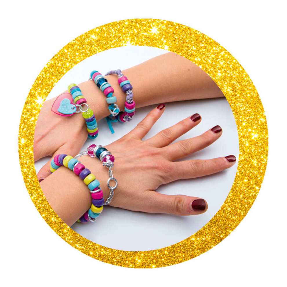 Clementoni Crazy Chic Rainbow Bracelets by Clementoni