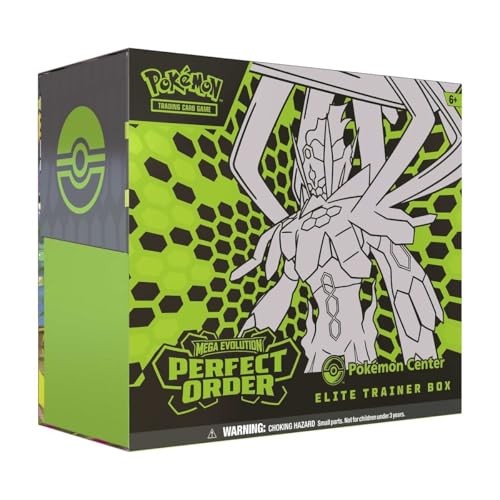 Pokémon TCG Mega Evolution Perfect Order Elite Trainer Box Pokemon Center by Pokémon