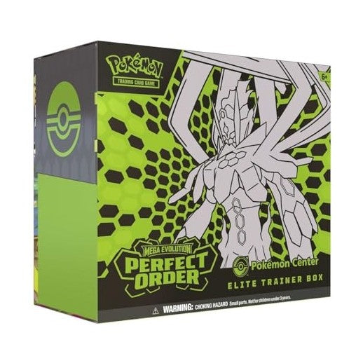 Pokémon TCG Mega Evolution Perfect Order Elite Trainer Box Pokemon Center
