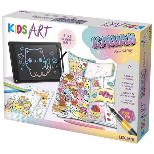 Liscianigiochi Kawaii Academy Drawing Set for Children 7+ by Liscianigiochi