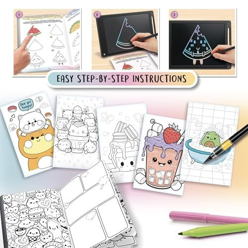 Liscianigiochi Kawaii Academy Drawing Set for Children 7+ by Liscianigiochi