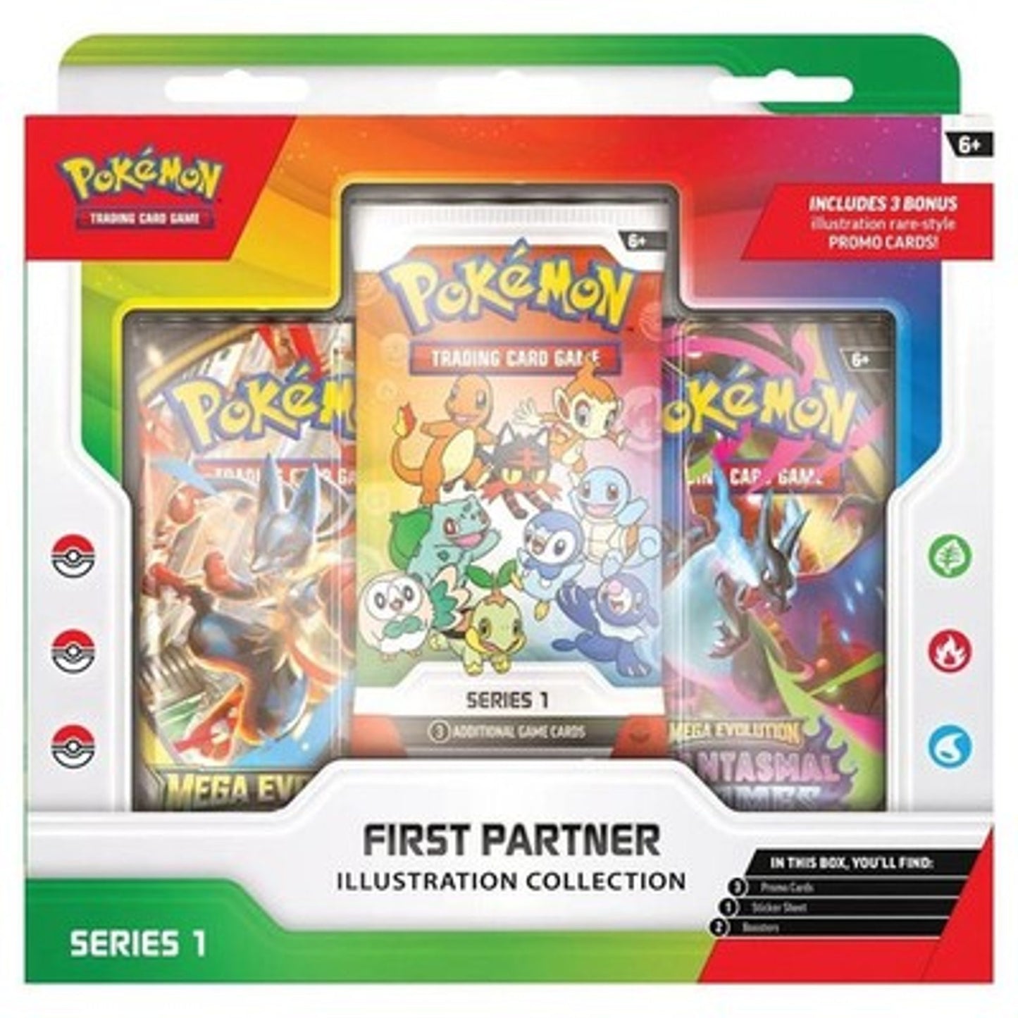 Pokémon TCG: First Partner Illustration Collection Series 1 by Pokémon