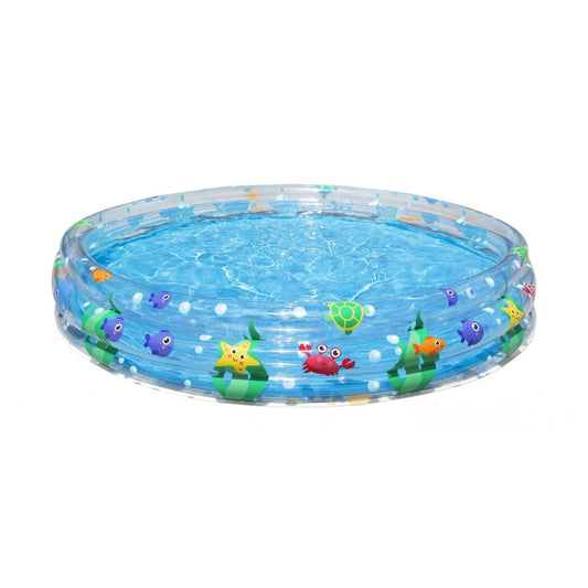 Bestway 5 Ft Round 3 Ring Kiddie Splash Pool by Bestway