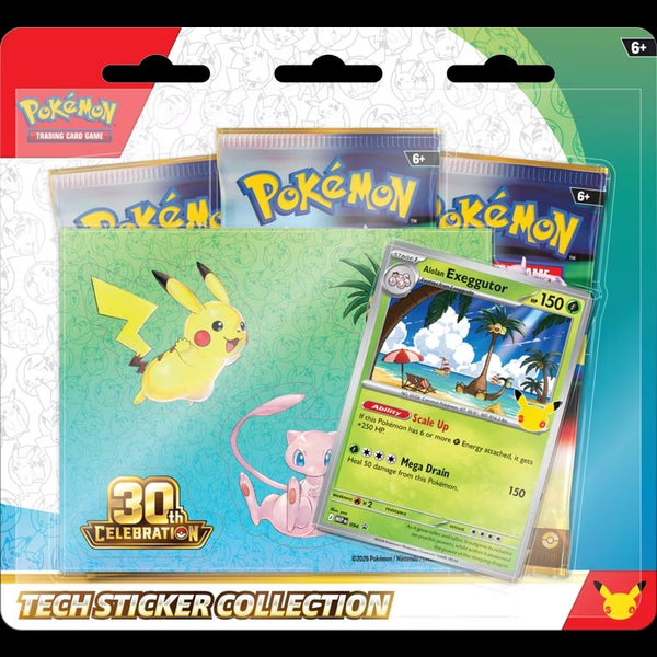 Pokémon 30th Celebration Tech Sticker