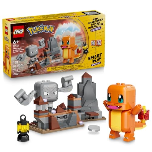 LEGO Smart Play Charmander and Geodude's Cavern Clash (72157)