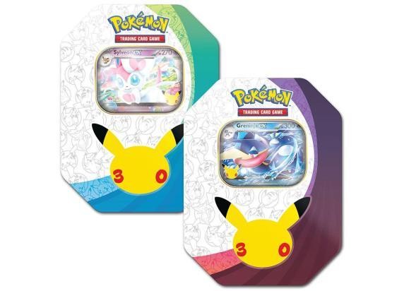 Pokémon TCG 30th Celebration 4-Pack Tin Box by Pokemon