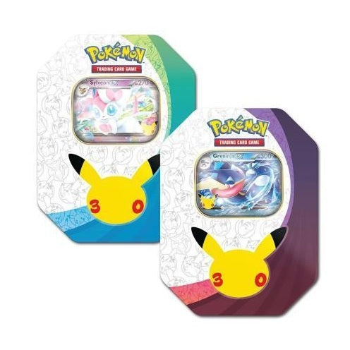 Pokémon TCG 30th Celebration 4-Pack Tin Box