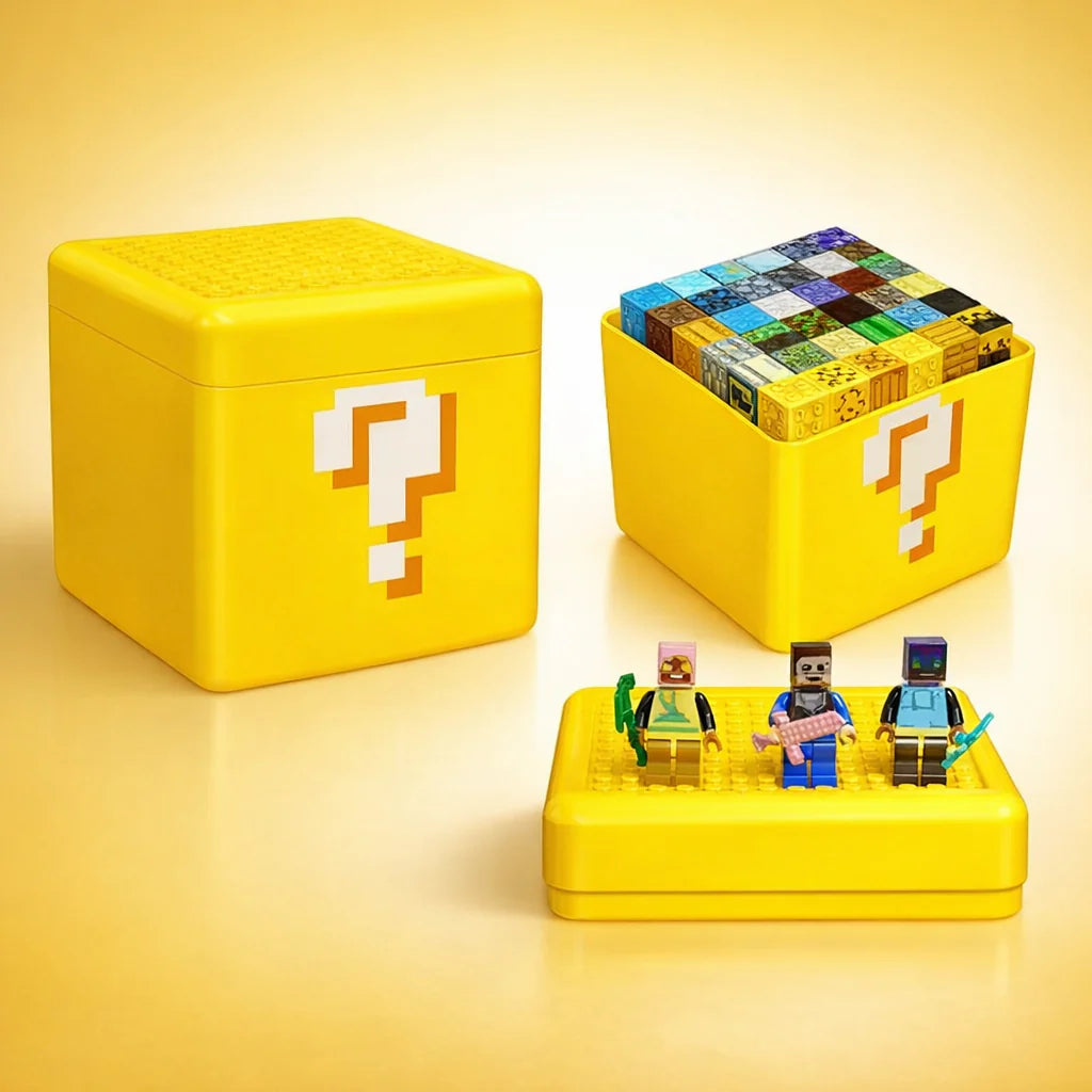 Magnetic Blocks Minecraft Question Mark by OFFBRAND