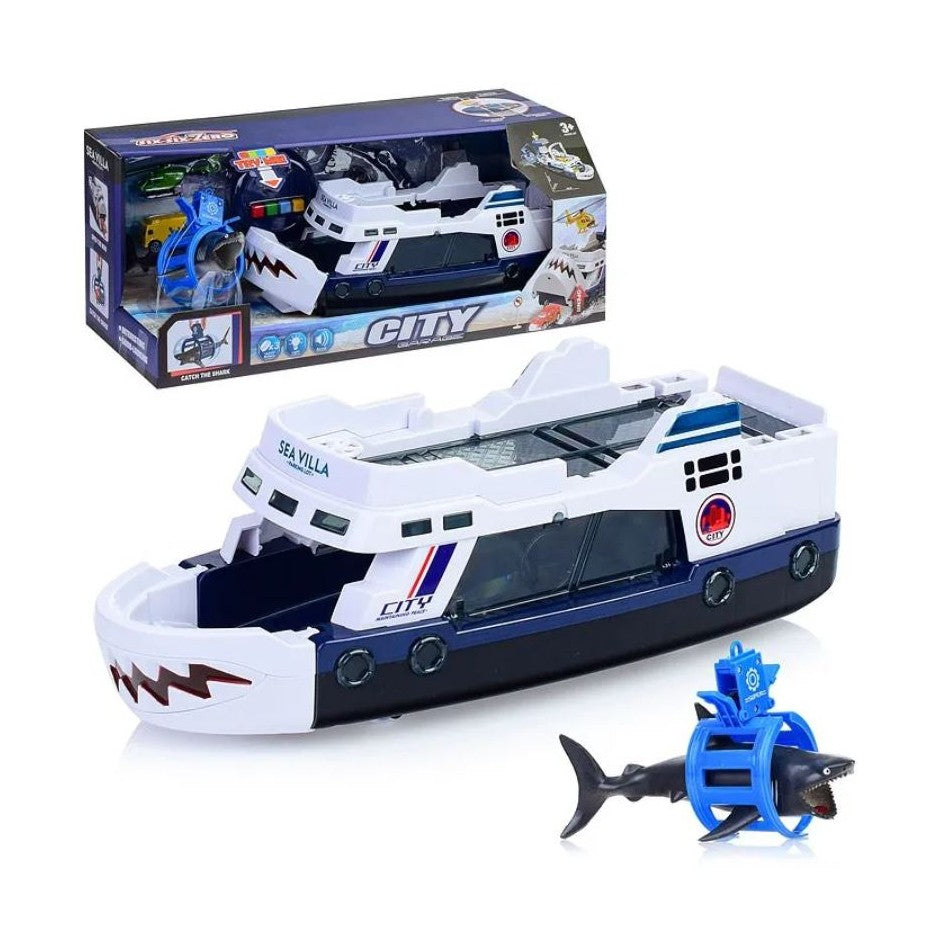 Six-Six-Zero City Garage Shark Adventure Set by Six-Six-Zero